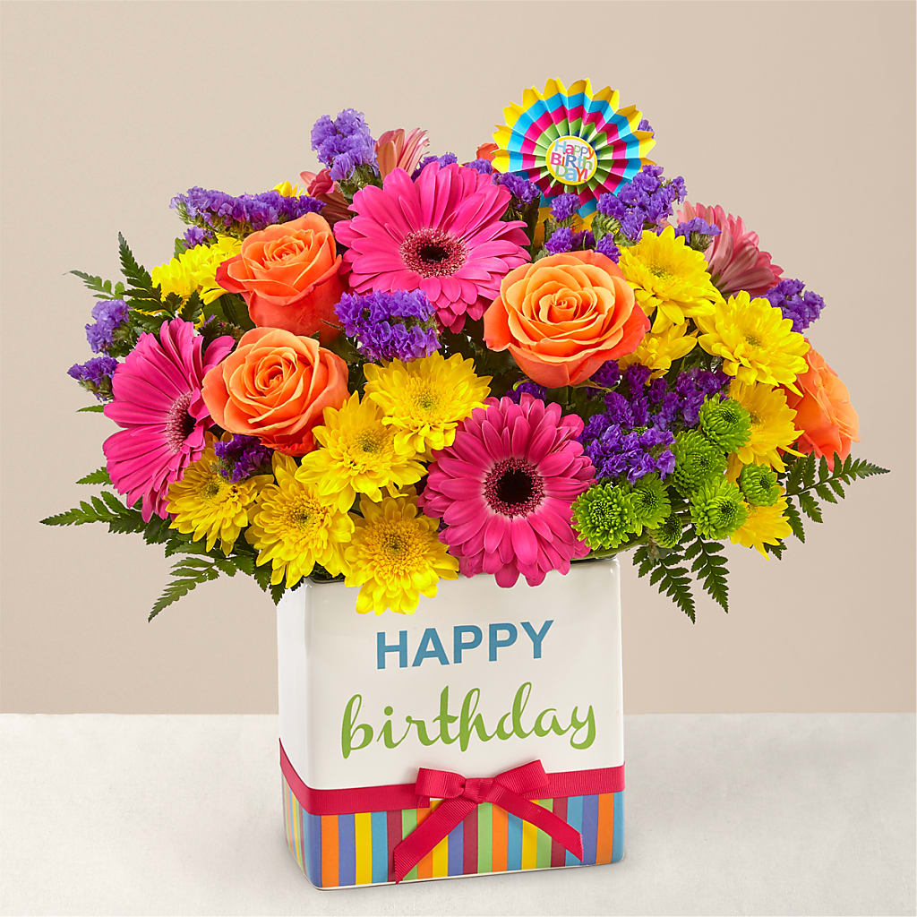 Birthday Brights Bouquet – CARLSON & CO, Springfield GA