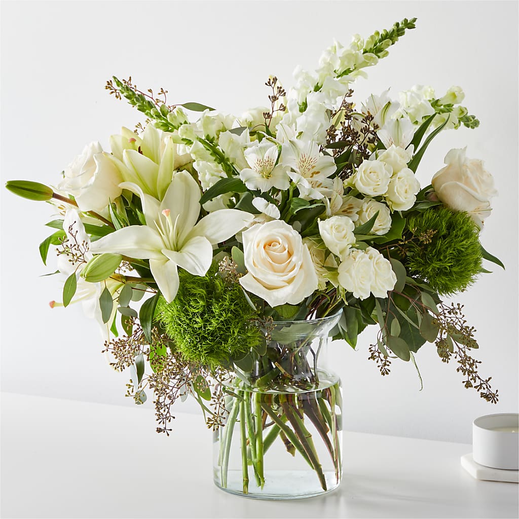 Fresh Linen Bouquet – CARLSON & CO, Springfield GA