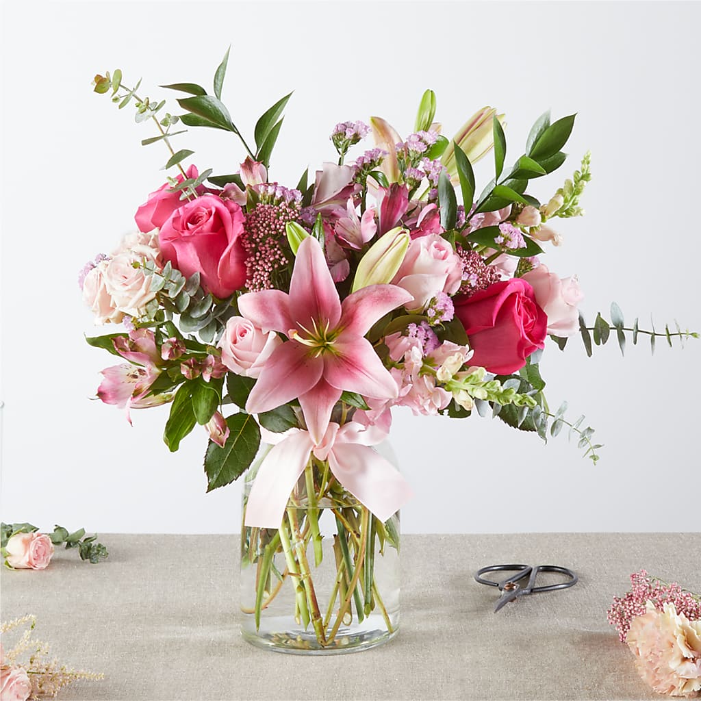 Pink Ribbon - A Florist Original – CARLSON & CO, Springfield GA