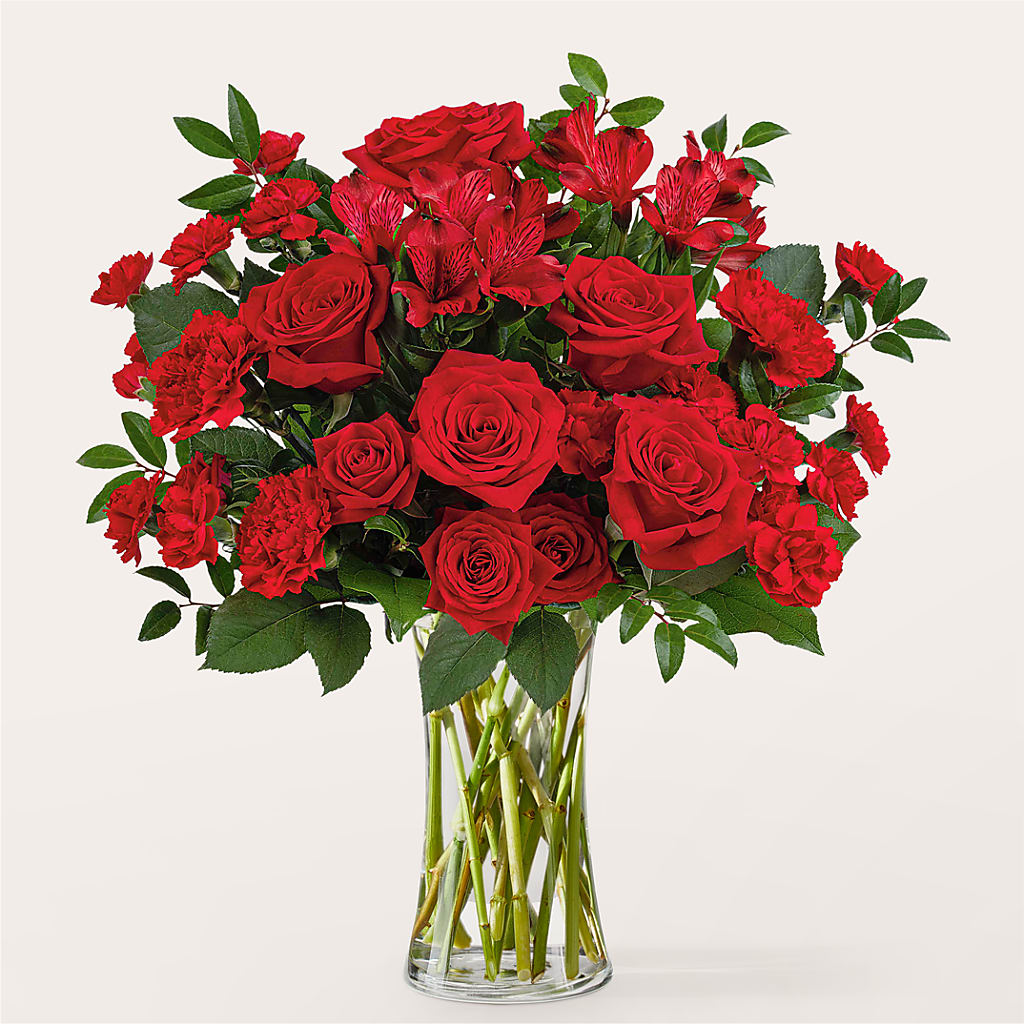 Brilliant Ruby Bouquet – CARLSON & CO, Springfield GA