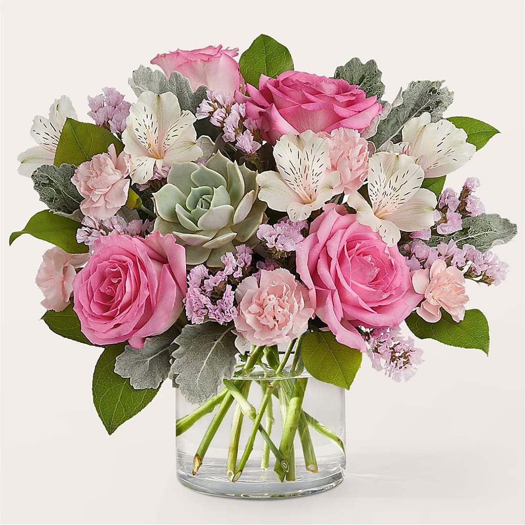 Dusty Rose Bouquet – CARLSON & CO, Springfield GA