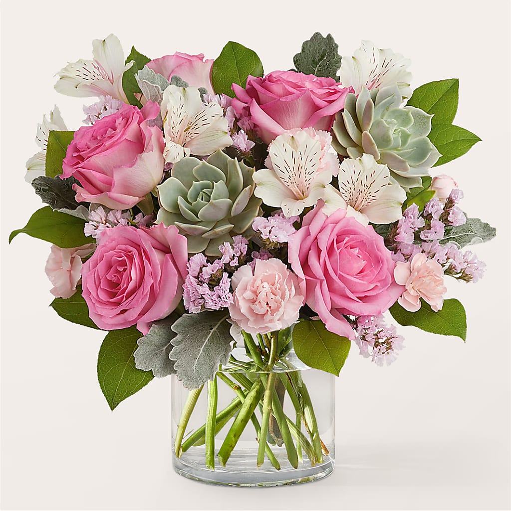Dusty Rose Bouquet – CARLSON & CO, Springfield GA