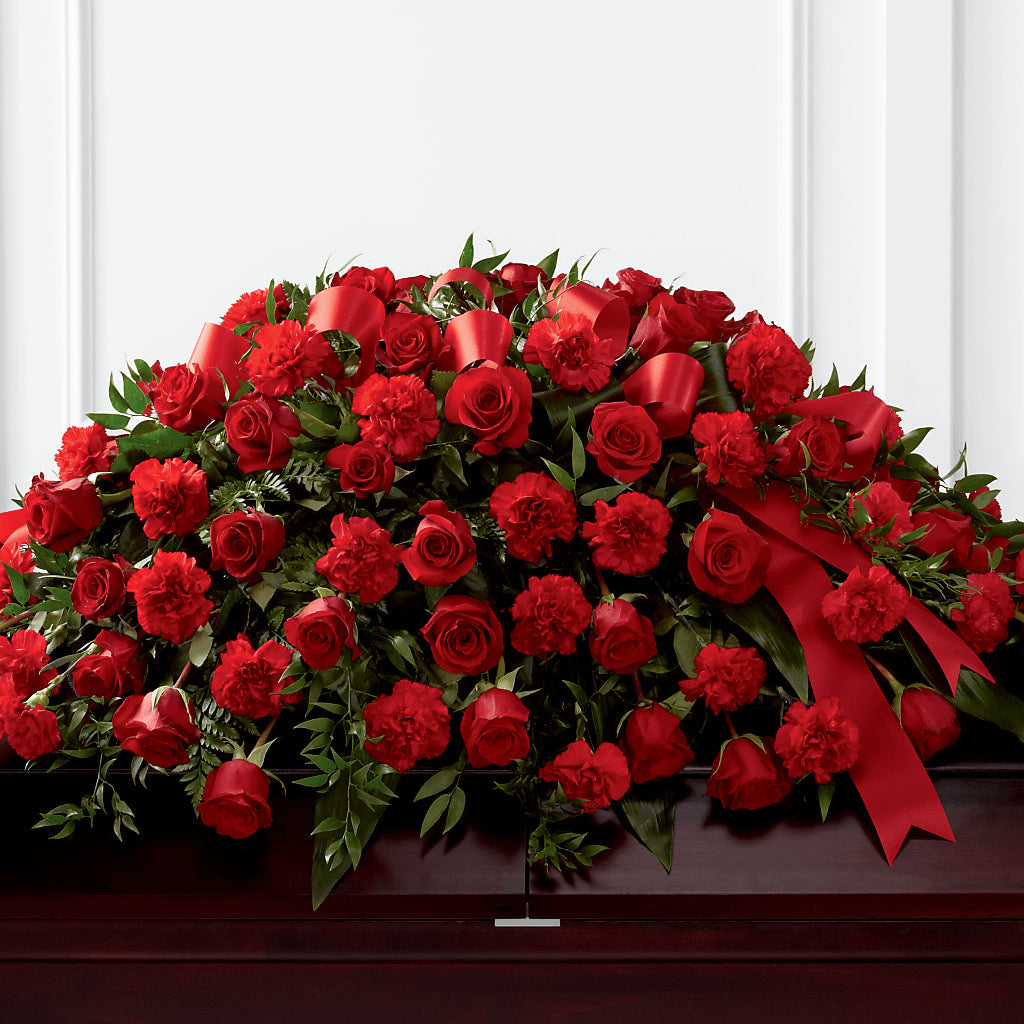 Tribute of Life Casket Spray – CARLSON & CO, Springfield GA