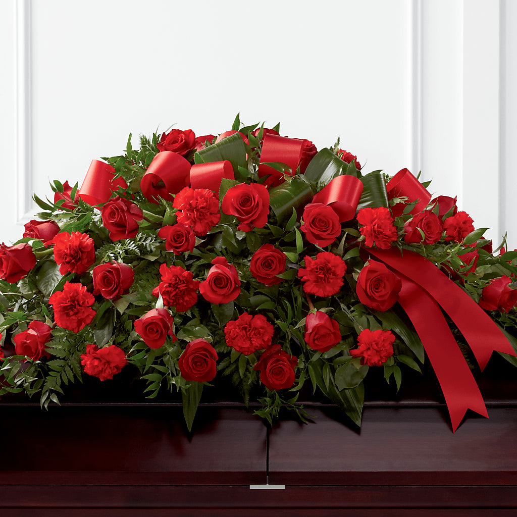 Tribute of Life Casket Spray – CARLSON & CO, Springfield GA
