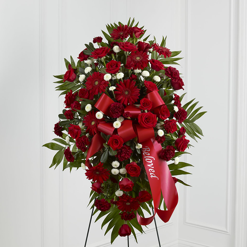 Treasured Memories Standing Spray – CARLSON & CO, Springfield GA