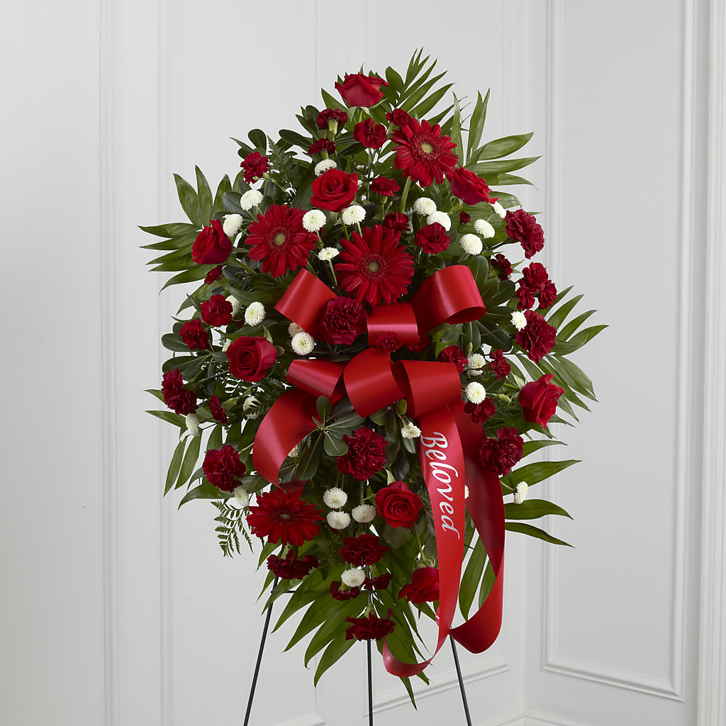 Treasured Memories Standing Spray – CARLSON & CO, Springfield GA