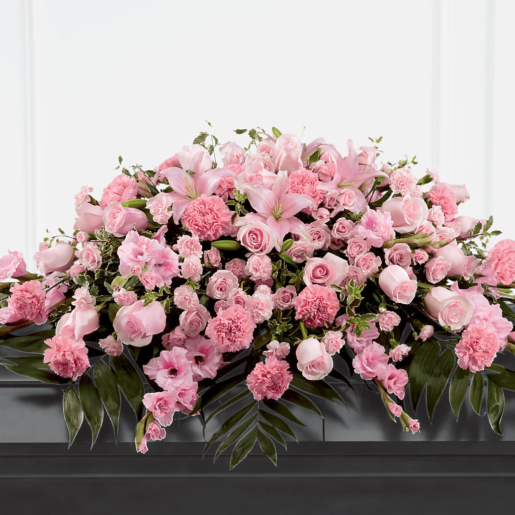 Garden of Comfort Casket Spray (Standard) – CARLSON & CO, Springfield GA