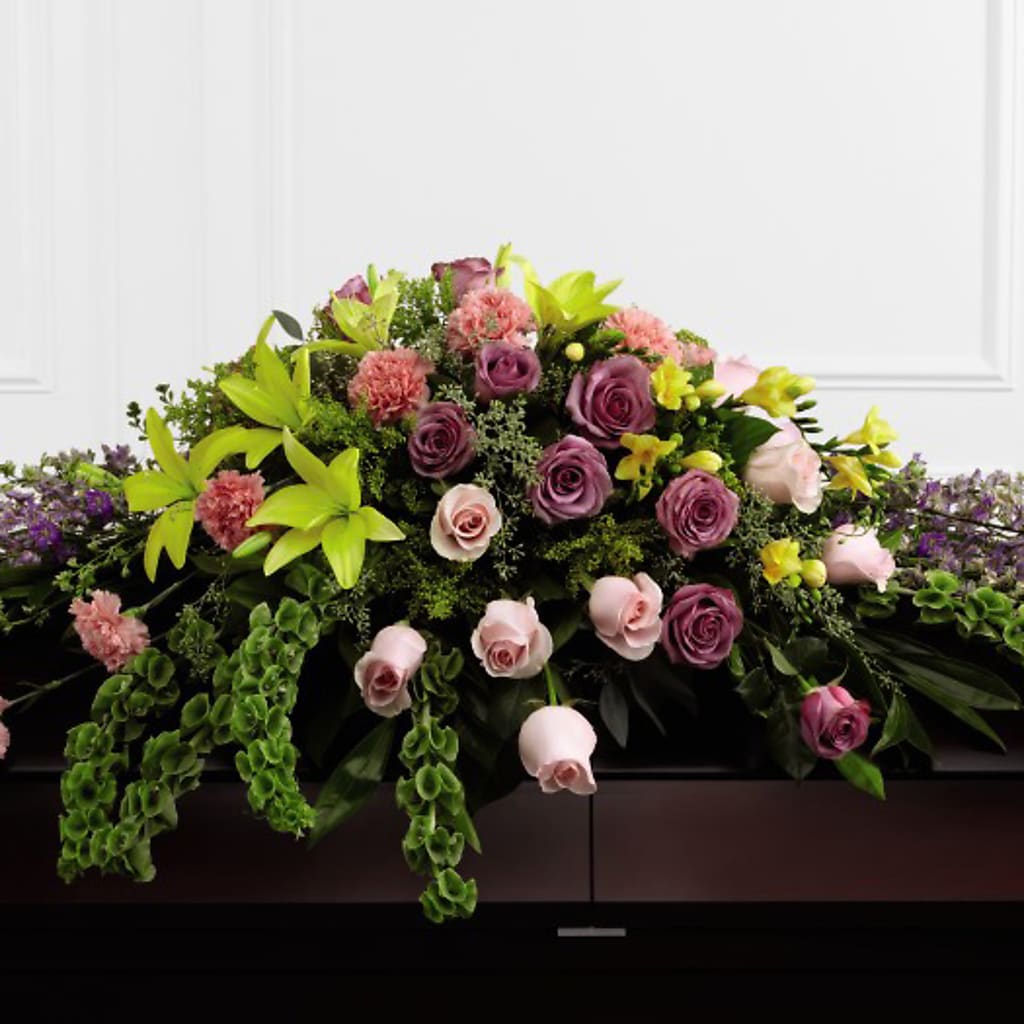 Forever Beloved Casket Spray – CARLSON & CO, Springfield GA