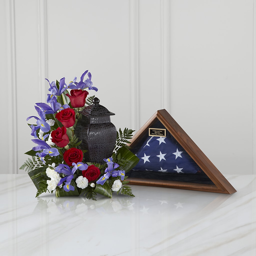 Patriotic Tribute Arrangement – CARLSON & CO, Springfield GA