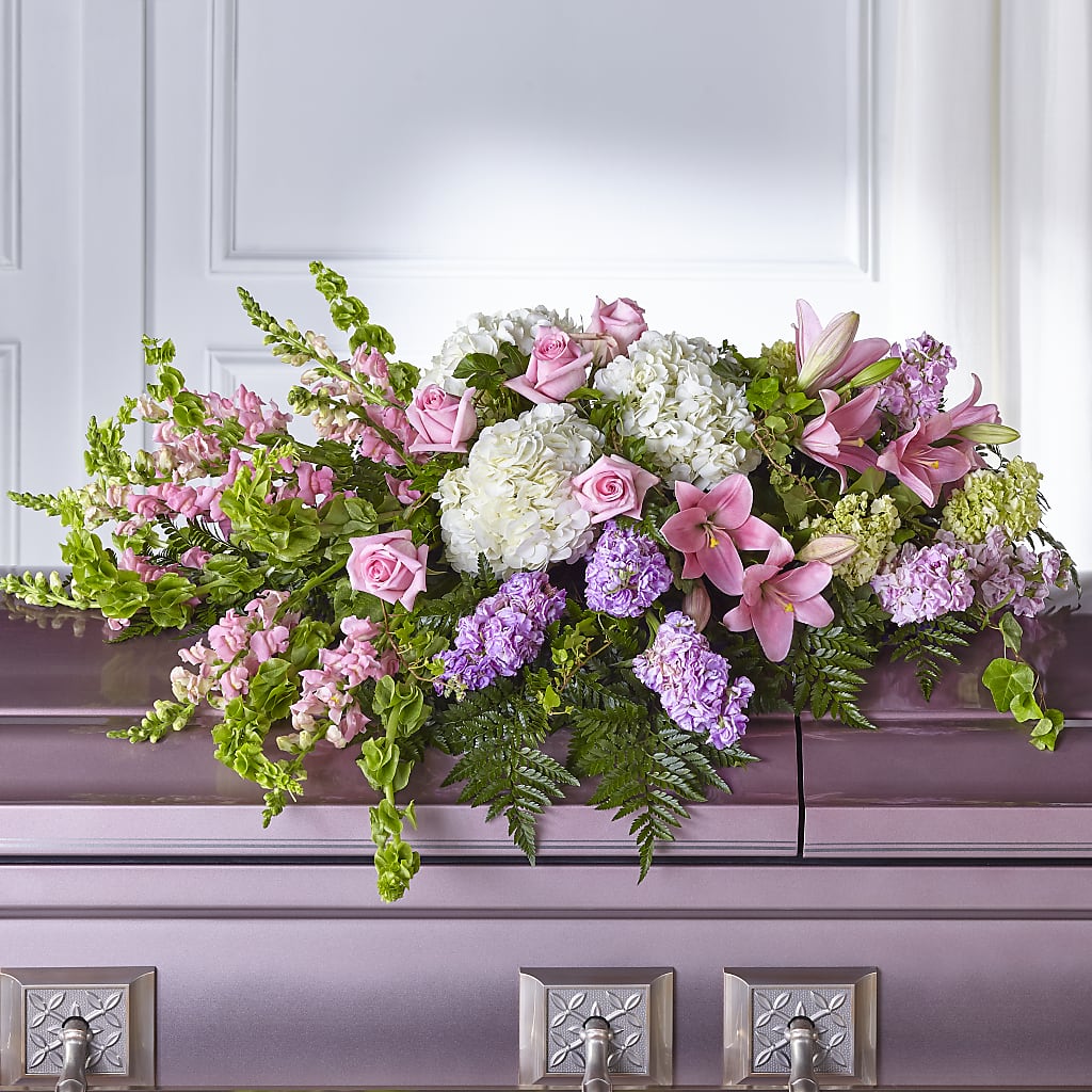 Life's Gratitude Casket Spray – CARLSON & CO, Springfield GA
