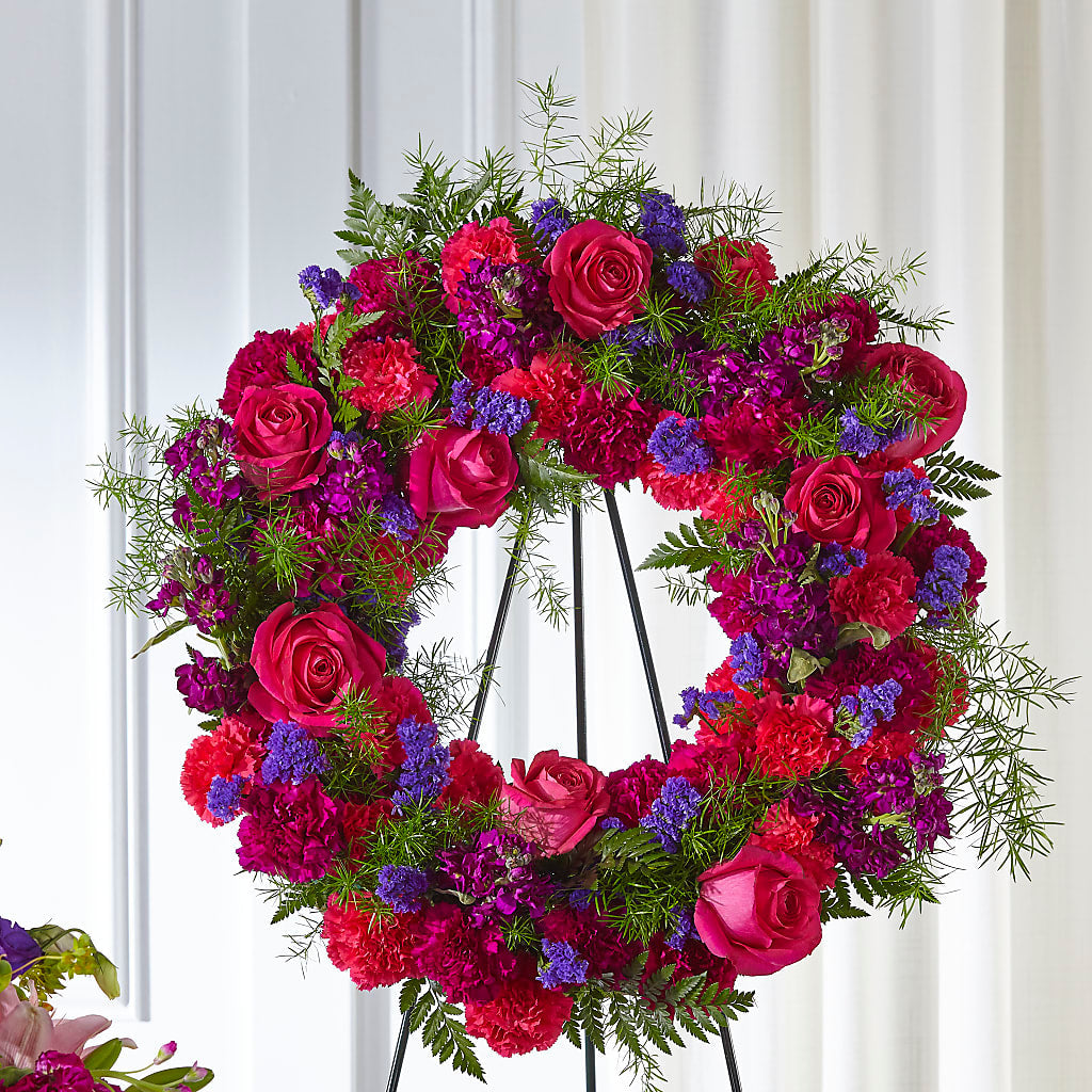Calming Colors Wreath – CARLSON & CO, Springfield GA