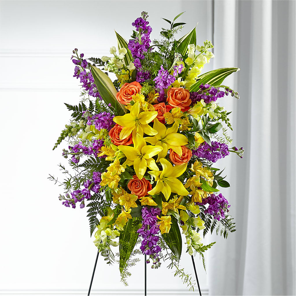 Thoughtful Prayers Standing Spray – CARLSON & CO, Springfield GA