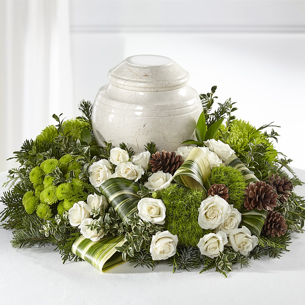 Precious Evergreen Cremation Adornment – CARLSON & CO, Springfield GA