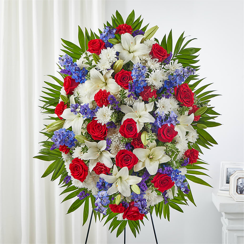 Cherished Service Standing Spray – CARLSON & CO, Springfield GA