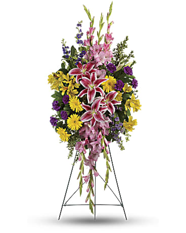 Rainbow Of Remembrance Spray – CARLSON & CO, Springfield GA