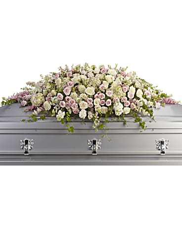Always Adored Casket Spray – CARLSON & CO, Springfield GA