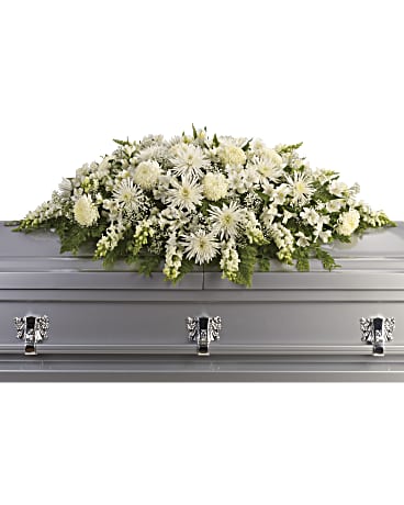 Enduring Light Casket Spray – CARLSON & CO, Springfield GA