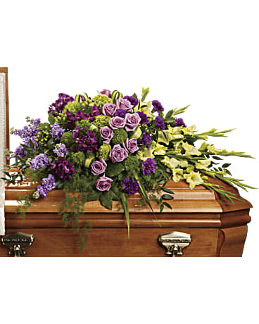 Reflections of Gratitude Casket Spray – CARLSON & CO, Springfield GA