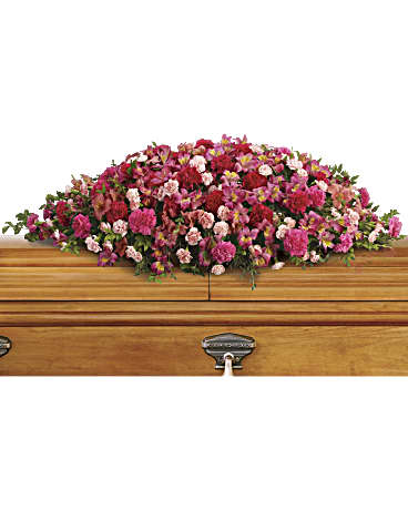 A Life Loved Casket Spray – CARLSON & CO, Springfield GA