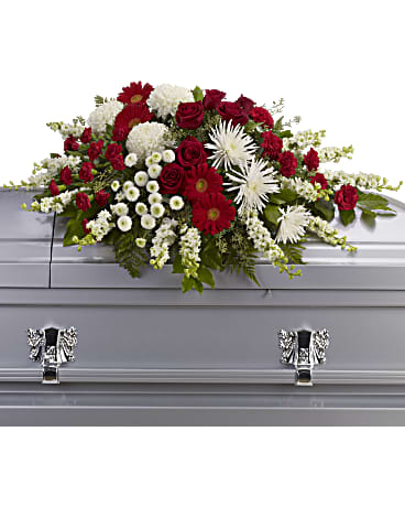 Strength and Wisdom Casket Spray – CARLSON & CO, Springfield GA
