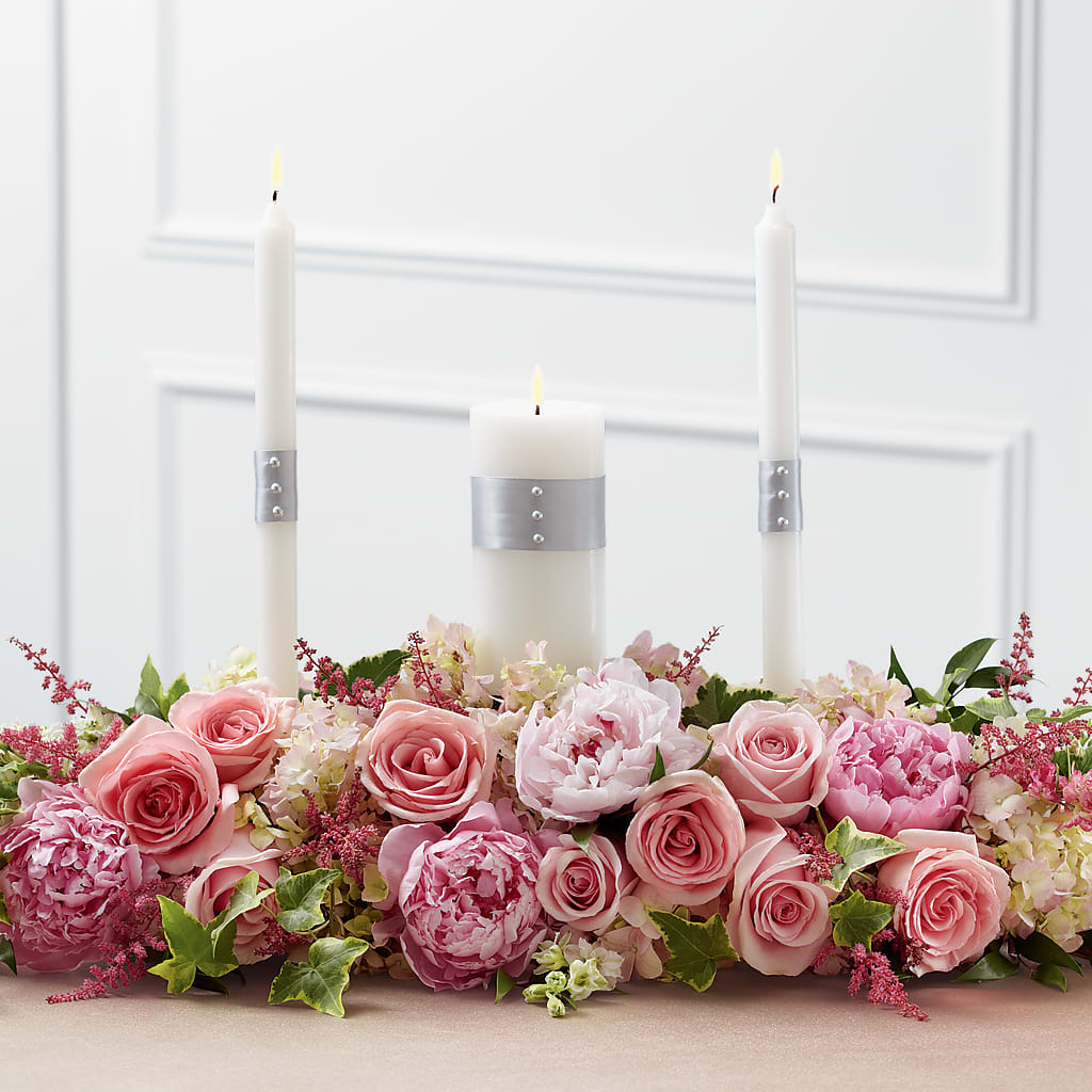Worldwide Romance Unity Candle Arrangement – CARLSON & CO, Springfield GA