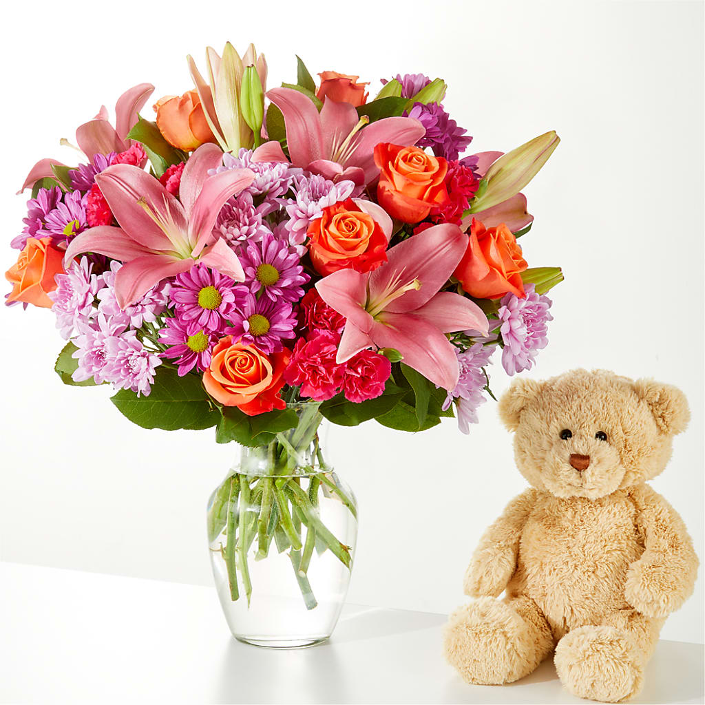 One and Only Bouquet and Bear Bundle – CARLSON & CO, Springfield GA