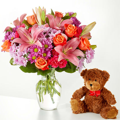 One and Only Bouquet and Bear Bundle – CARLSON & CO, Springfield GA