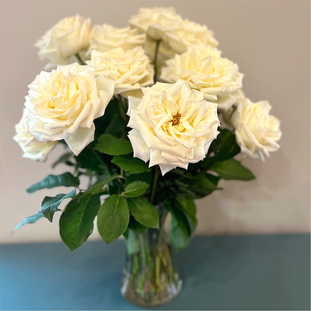 Long Stem Yellow Rose Bouquet – CARLSON & CO, Springfield GA