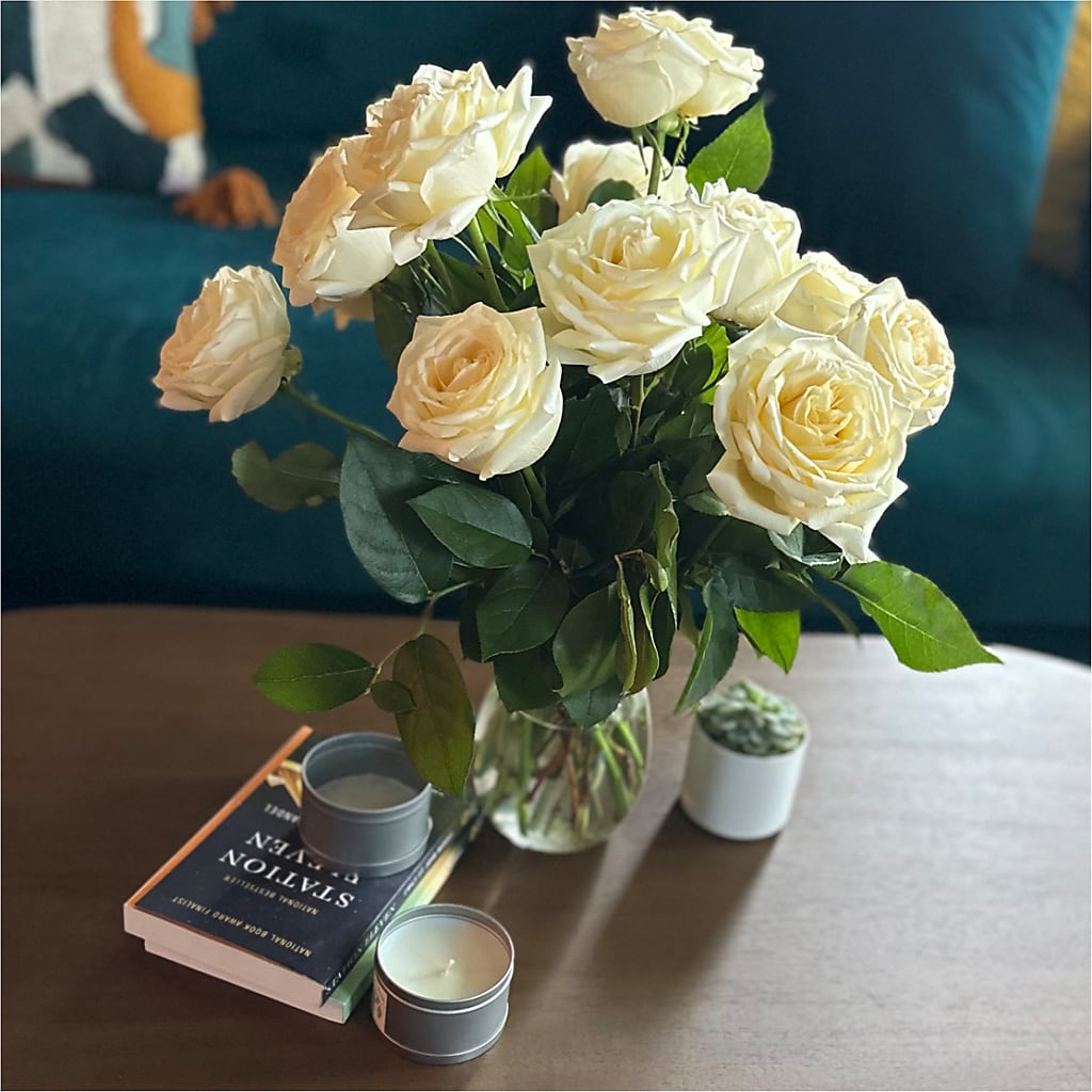 Long Stem Yellow Rose Bouquet – CARLSON & CO, Springfield GA