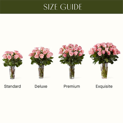 Long Stem Pink Rose Bouquet – CARLSON & CO, Springfield GA