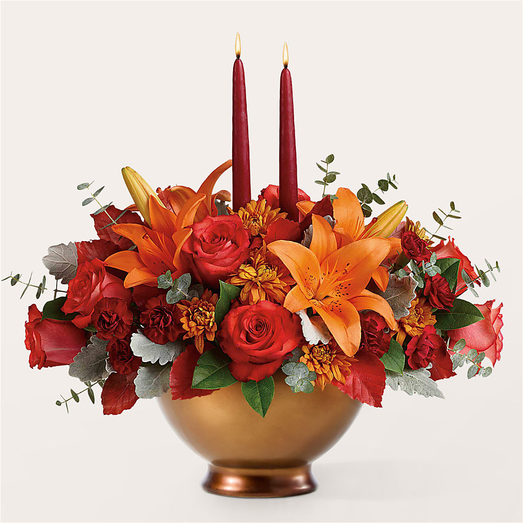 Fruits of Fall Centerpiece – CARLSON & CO, Springfield GA