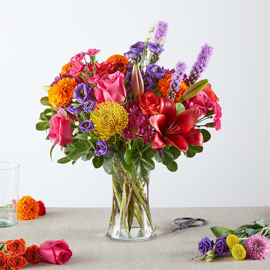 Feast of Color – A Florist Original – CARLSON & CO, Springfield GA