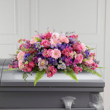 Glorious Garden Casket Spray – CARLSON & CO, Springfield GA