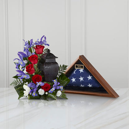 Patriotic Tribute Arrangement – CARLSON & CO, Springfield GA