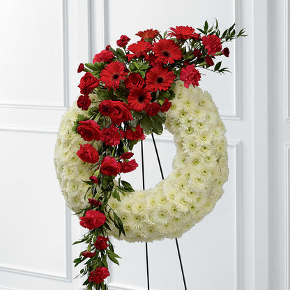 Graceful Tribute Wreath – CARLSON & CO, Springfield GA