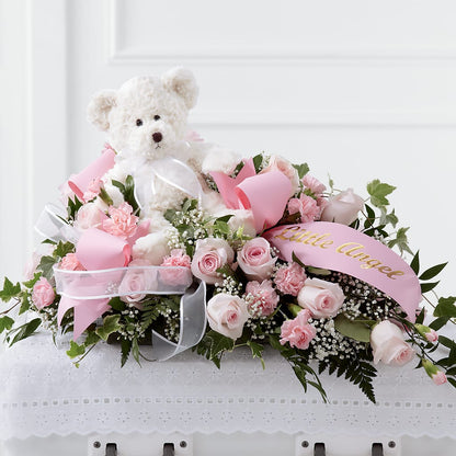 Touch of Sympathy Casket Spray – CARLSON & CO, Springfield GA