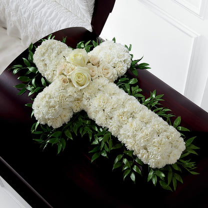 Peaceful Memories Casket Spray (Standard) – CARLSON & CO, Springfield GA