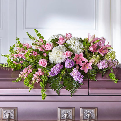Life's Gratitude Casket Spray – CARLSON & CO, Springfield GA