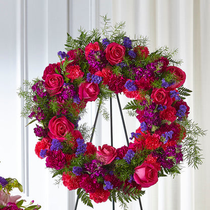 Calming Colors Wreath – CARLSON & CO, Springfield GA
