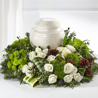Precious Evergreen Cremation Adornment – CARLSON & CO, Springfield GA