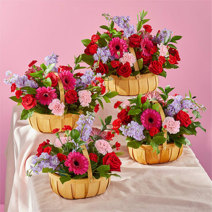 Pink Picnic Basket – CARLSON & CO, Springfield GA