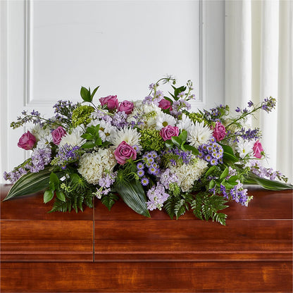 Meadows of Serenity Casket Spray – CARLSON & CO, Springfield GA