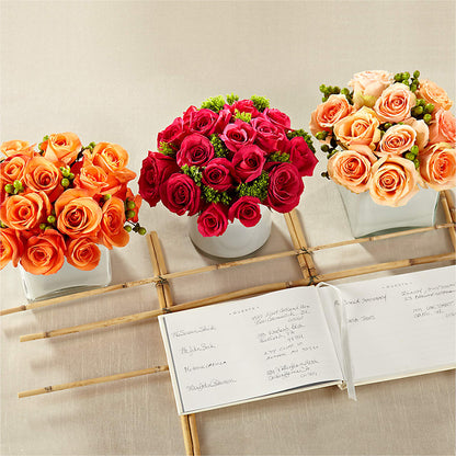 Dawn Rose Centerpiece – CARLSON & CO, Springfield GA