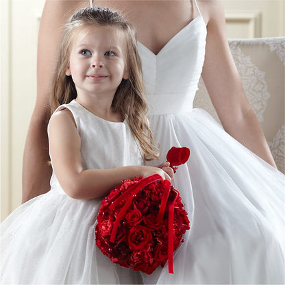 Pure at Heart Flower Girl Arrangement – CARLSON & CO, Springfield GA